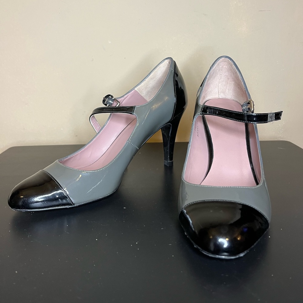 Boden Penelope Mary Jane patent leather heels size 8.5 39 EUC